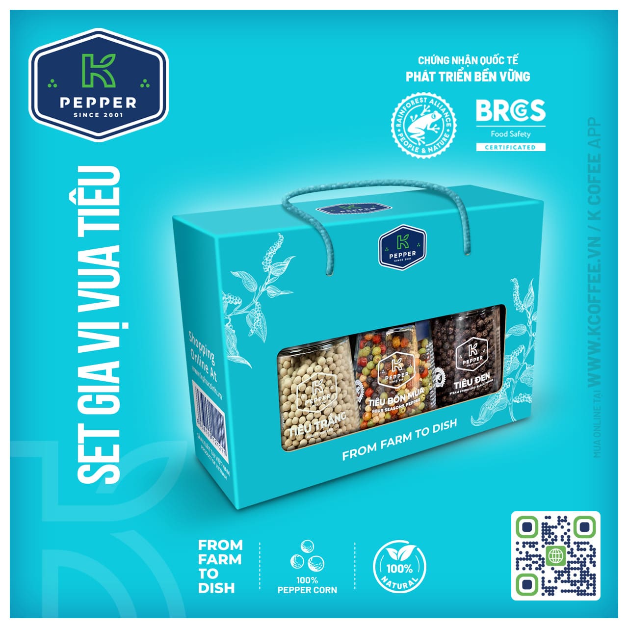SET GIA VỊ VUA TIÊU K PEPPER
