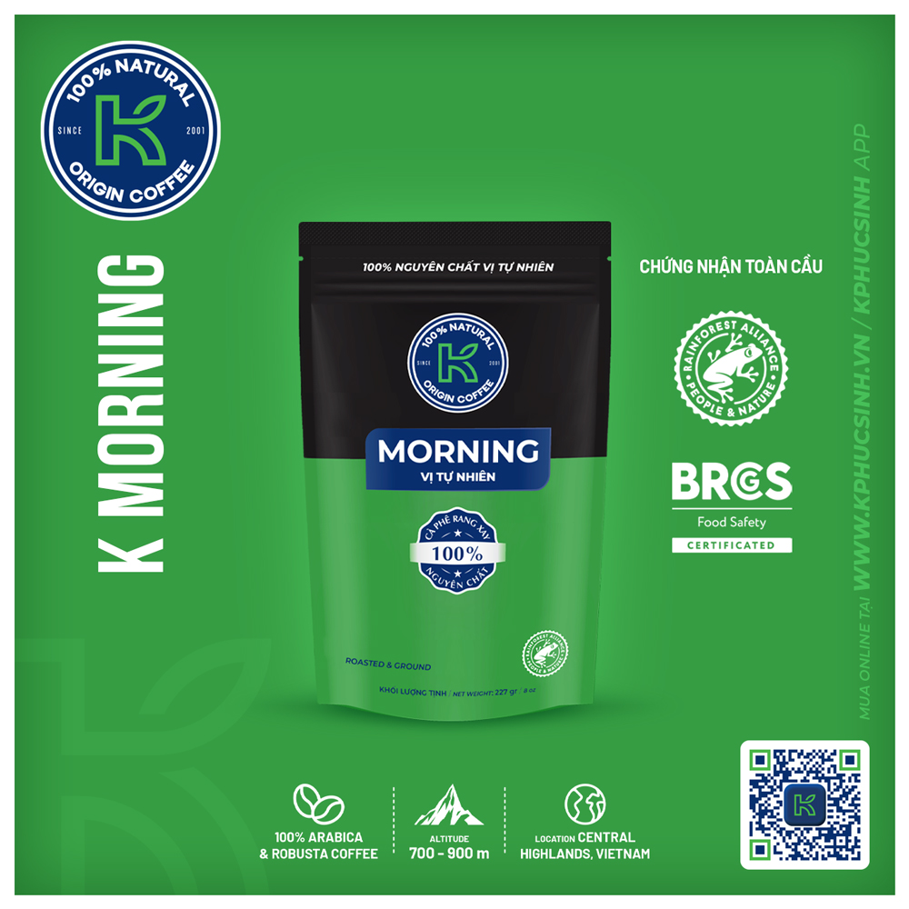 CÀ PHÊ K MORNING 227G