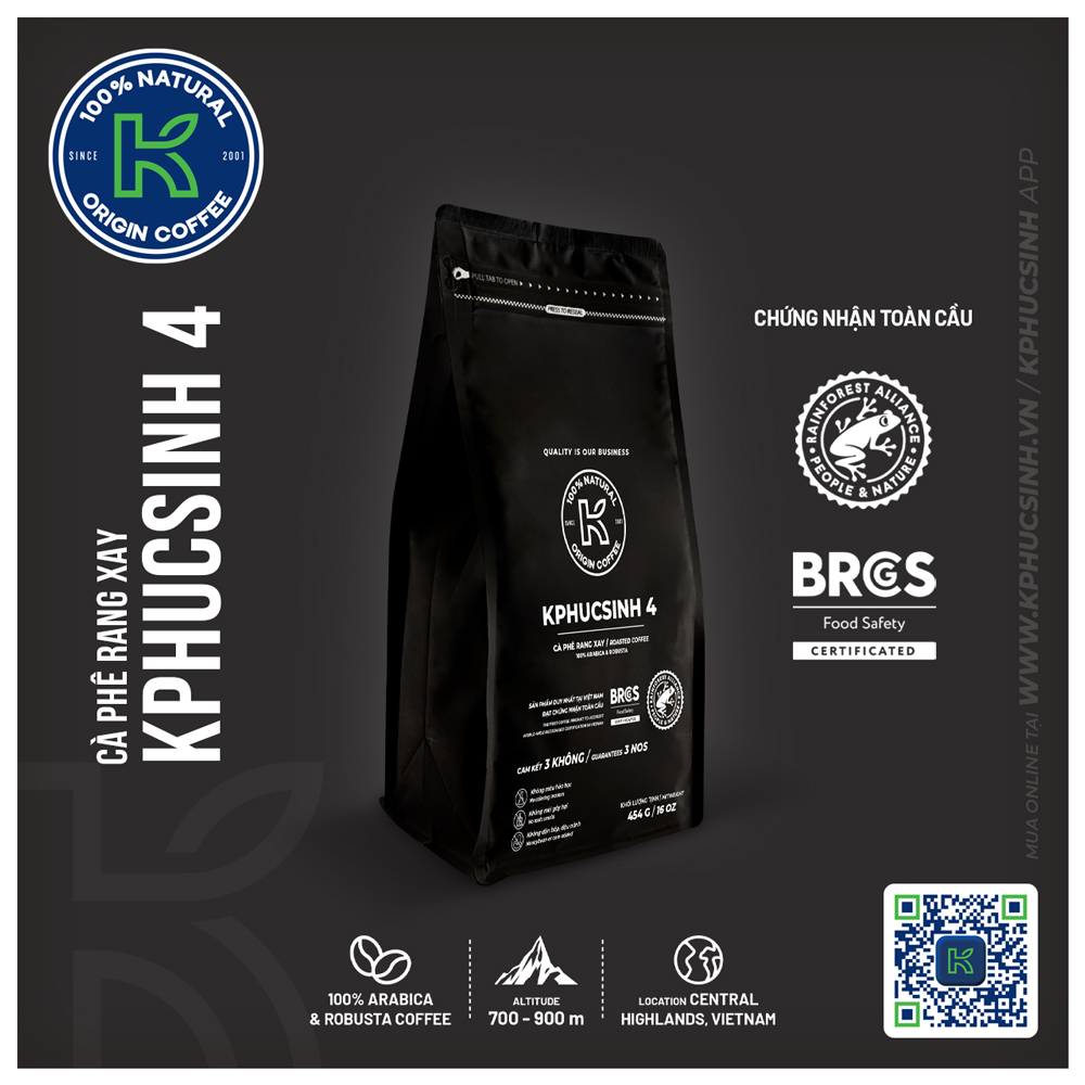 CÀ PHÊ RANG XAY KPHUCSINH 4 454 G