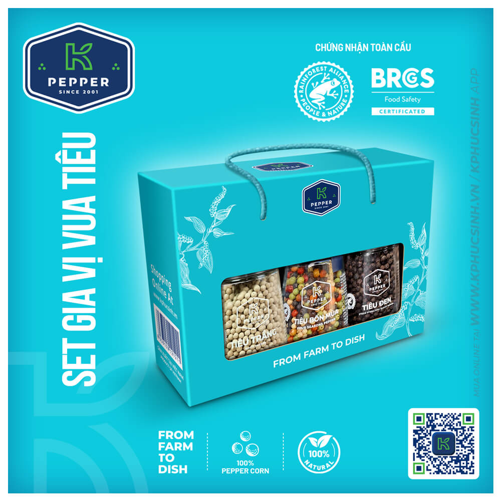 SET GIA VỊ VUA TIÊU K PEPPER