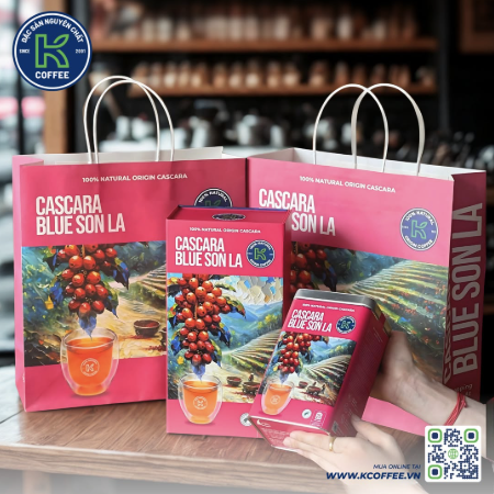 Trà Cascara Blue Sơn La, thức uống cho thế hệ “Green & Clean”