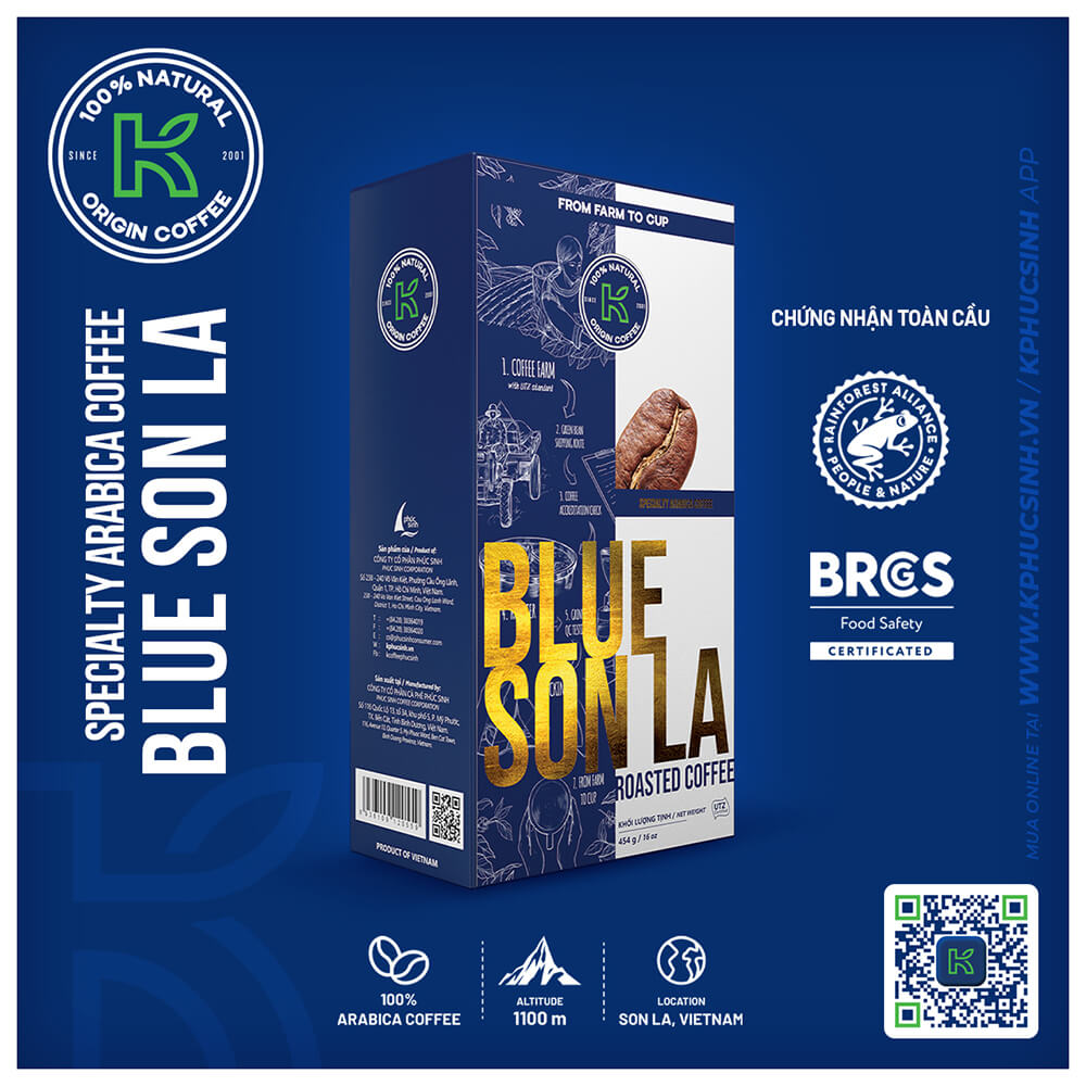 CÀ PHÊ BLUE SƠN LA 454 G