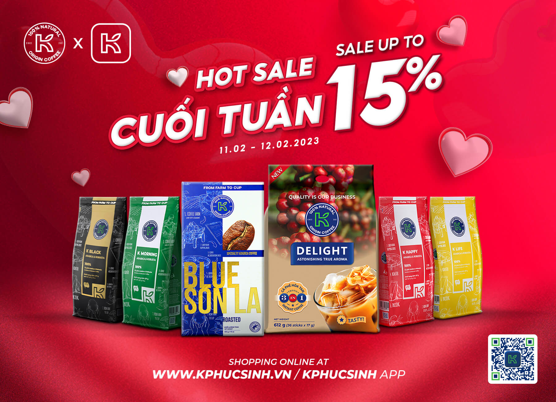 🔥[11/2 - 12/2/2023] HOT SALE CUỐI TUẦN - UP TO 15% 🔥 Hóa đơn 249K TẶNG 1 LY THỦY TINH
