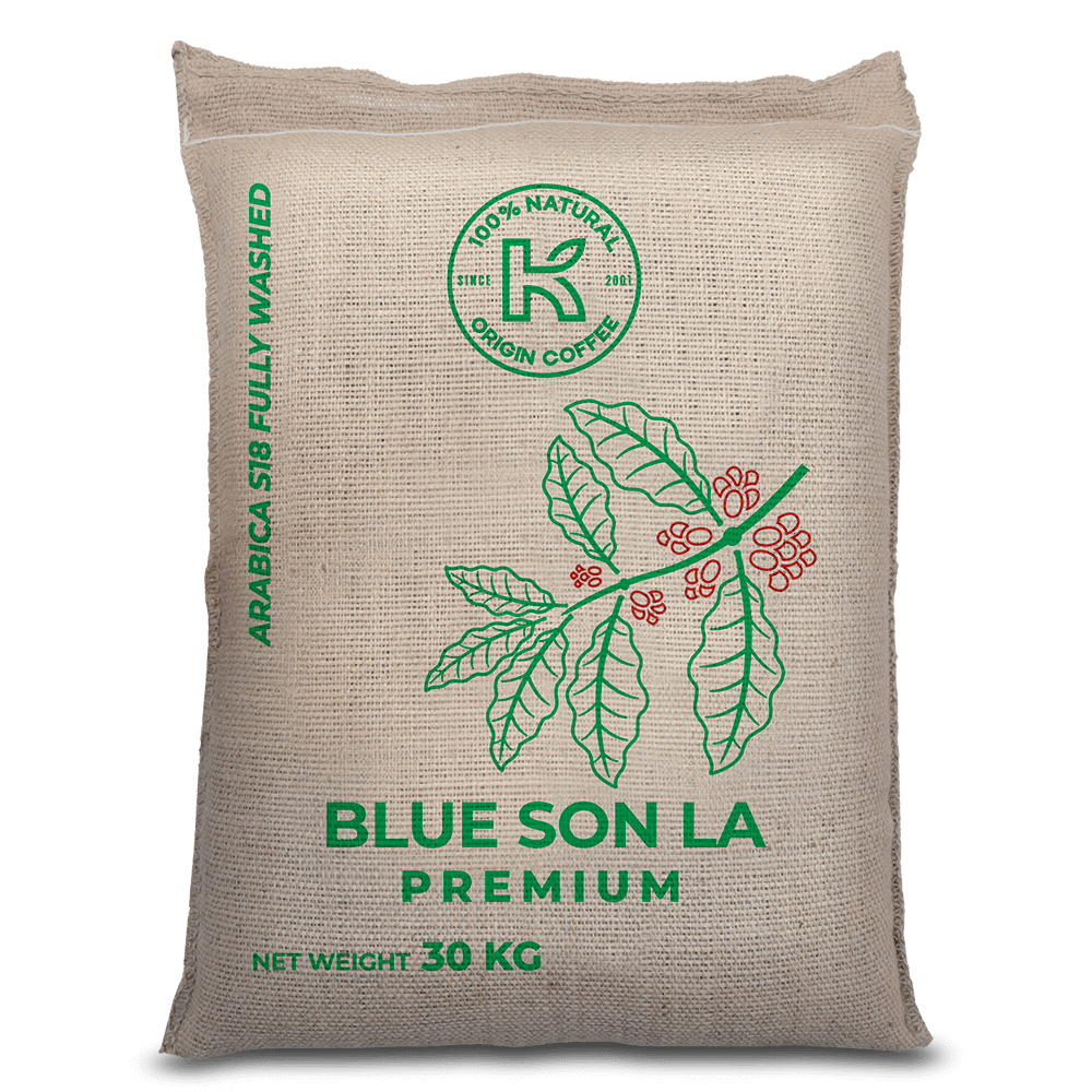 HẠT CÀ PHÊ BLUE SƠN LA PREMIUM 30KG