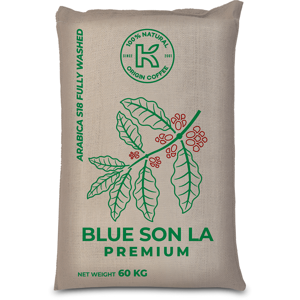 HẠT CÀ PHÊ BLUE SƠN LA PREMIUM 60KG