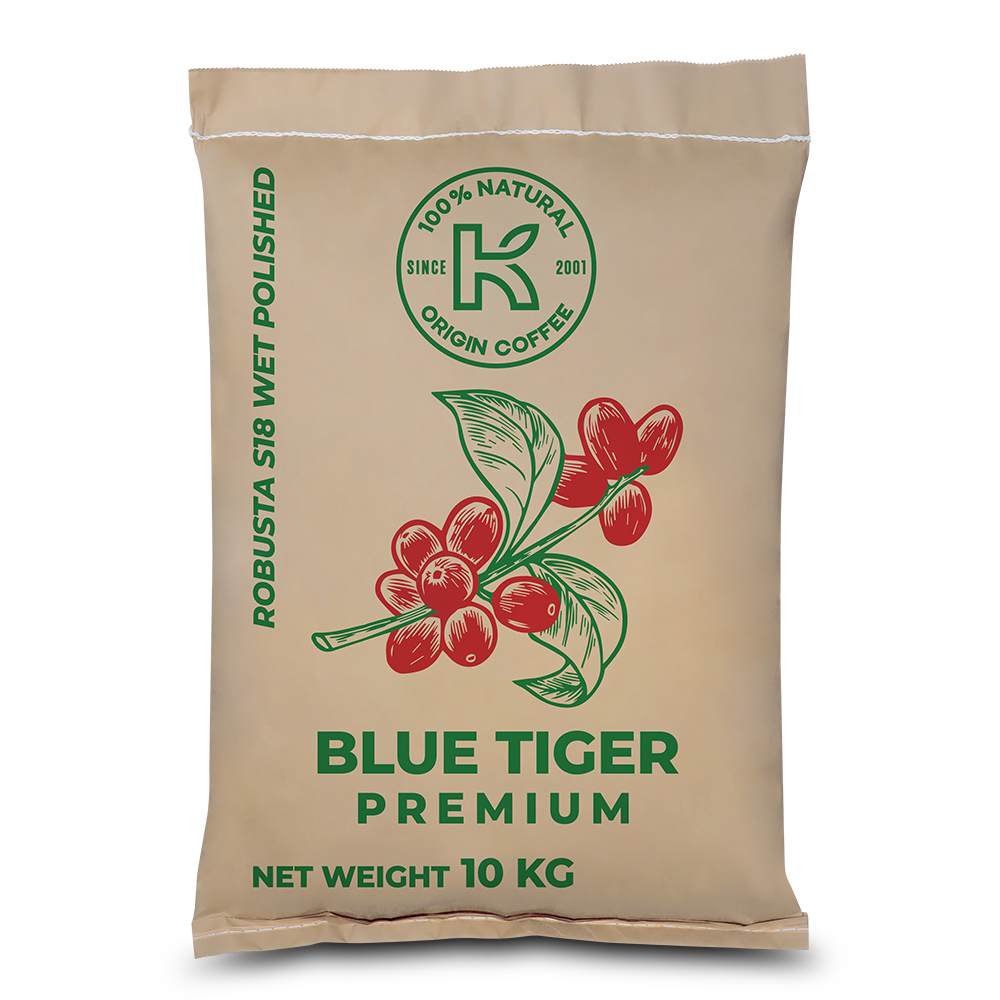 HẠT CÀ PHÊ BLUE TIGER PREMIUM 10KG
