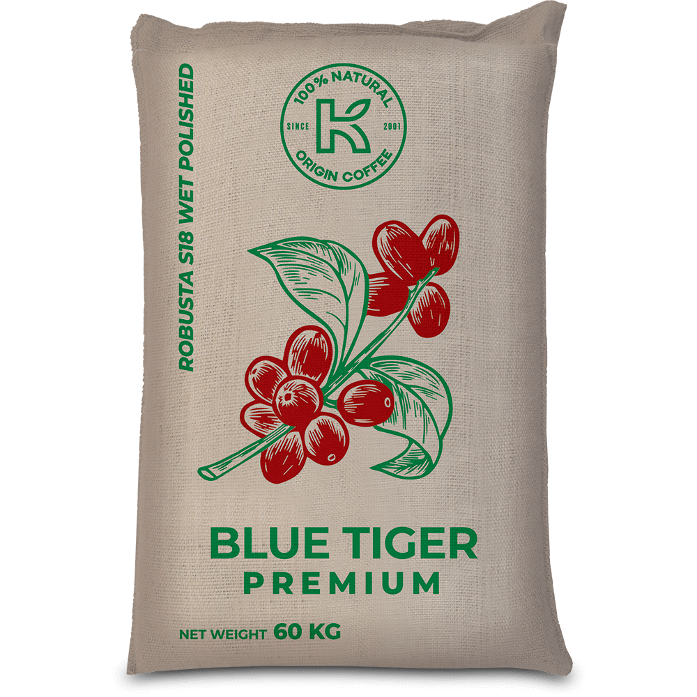 HẠT CÀ PHÊ BLUE TIGER PREMIUM 60KG