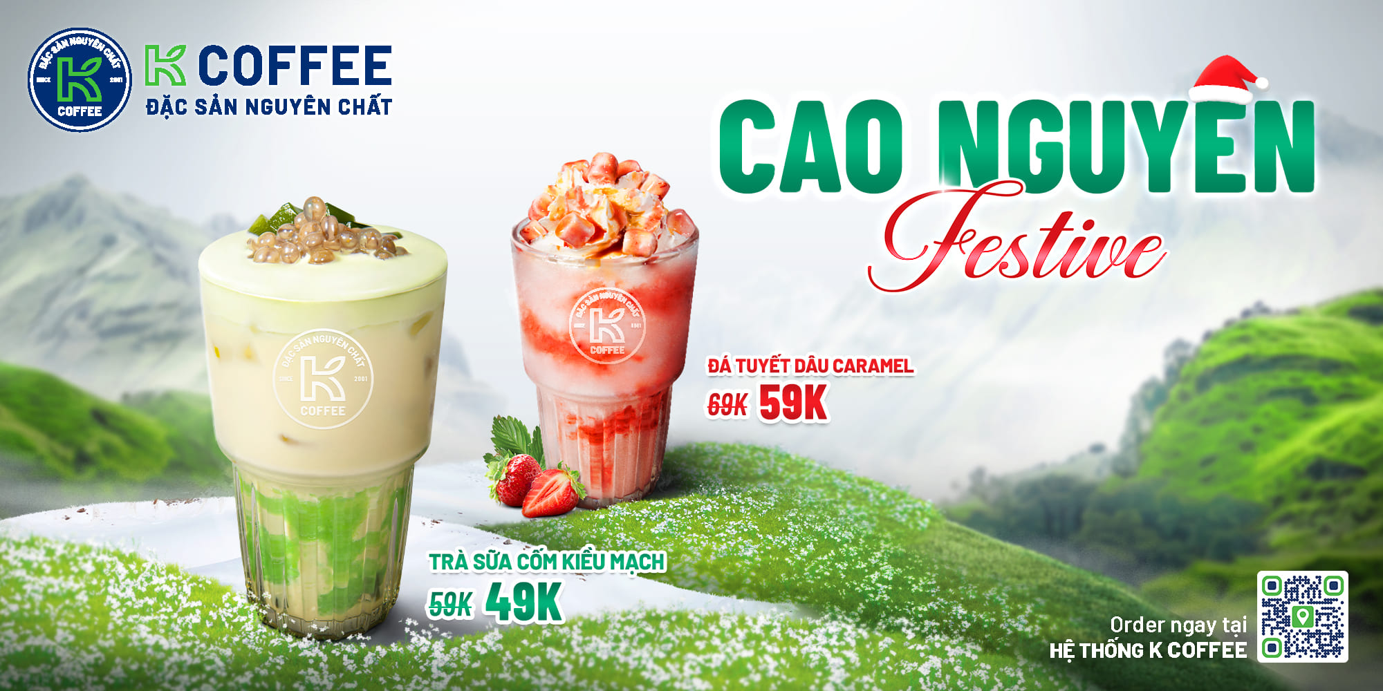 GIÁNG SINH NÀY, CÙNG K COFFEE THƯỞNG VỊ NGUYÊN CHẤT, VUI LỄ HỘI CAO NGUYÊN