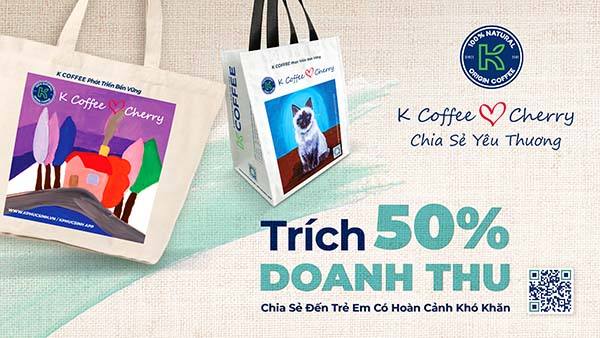 K COFFEE ♥️ CHERRY CHIA SẺ YÊU THƯƠNG