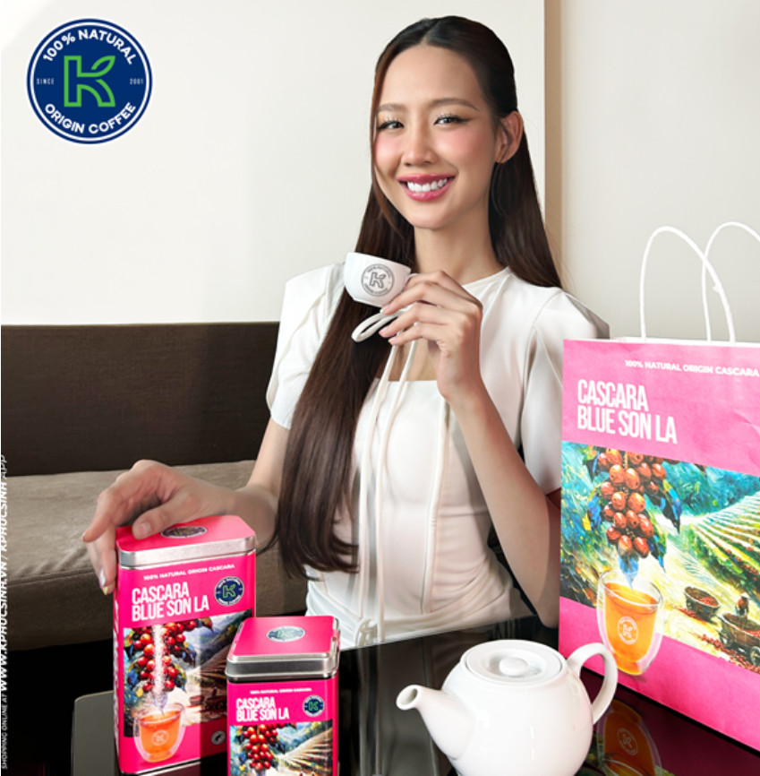 “HỌC LỎM” BÍ KÍP DƯỠNG NHAN VỚI K COFFEE CỦA HOA HẬU BẢO NGỌC TRƯỚC THỀM XUÂN SANG