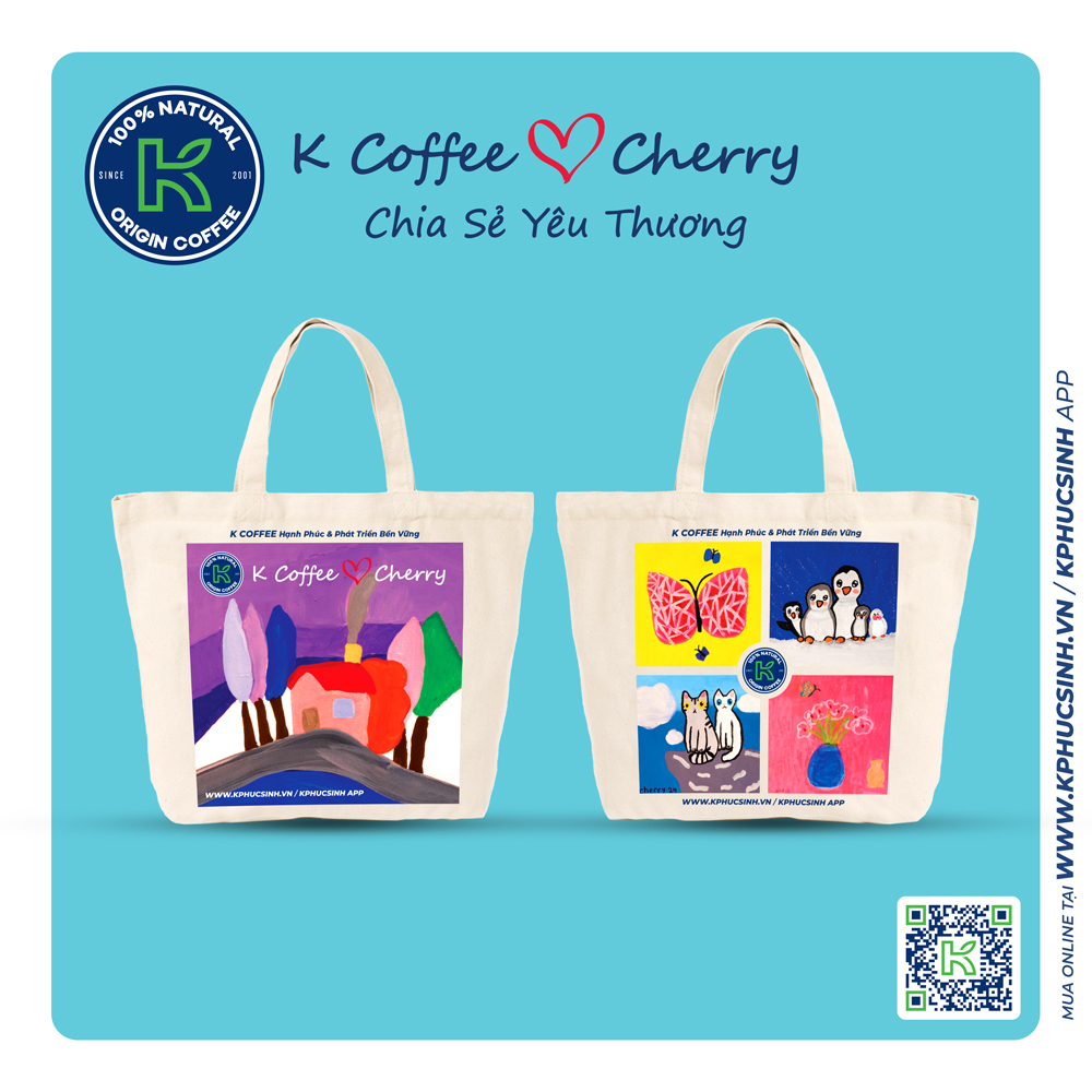 "NHÀ CỦA NGOẠI" K COFFEE♥️CHERRY CANVAS