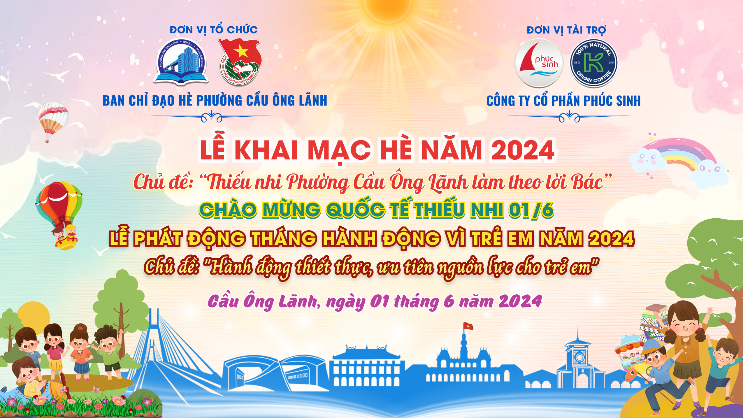 PHUC SINH GROUP CÙNG BÉ VUI TẾT THIẾU NHI