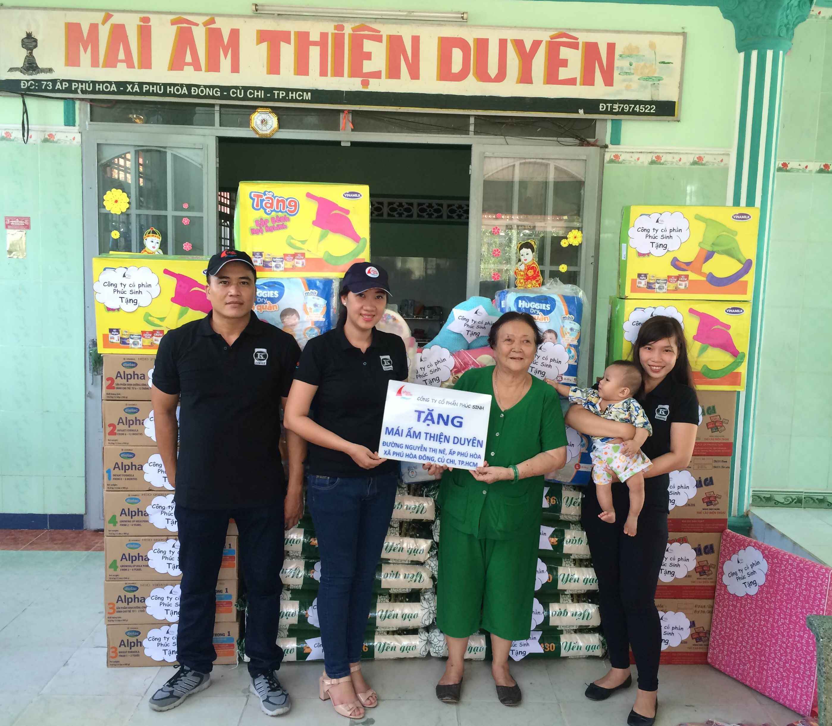 PHÚC SINH TẶNG MÁI ẤM THIỆN DUYÊN NĂM 2016
