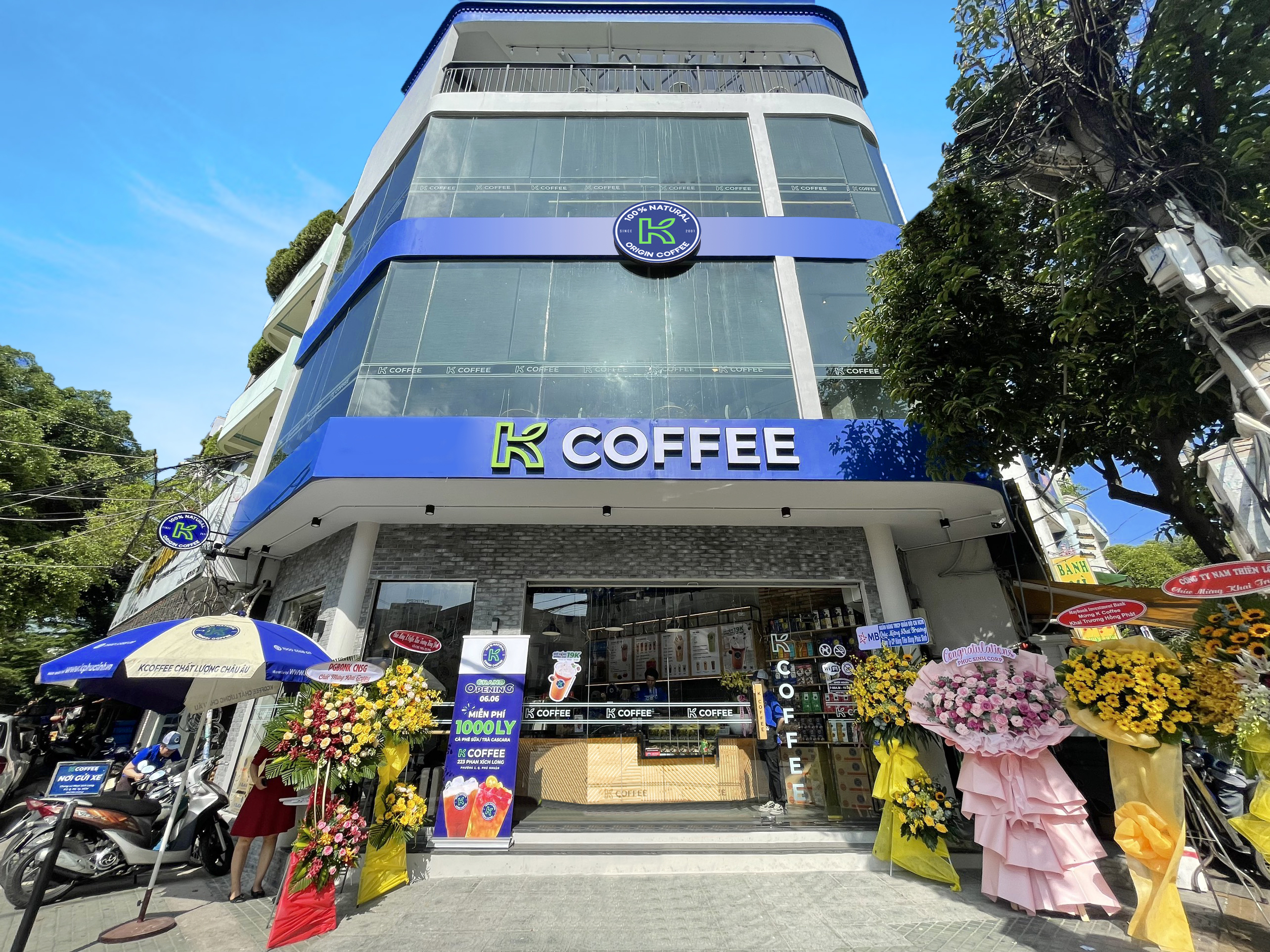 MIỄN PHÍ 1000 LY CÀ PHÊ/TRÀ CASCARA MỪNG KHAI TRƯƠNG K COFFEE 223 PHAN XÍCH LONG TẠI TP HỒ CHÍ MINH