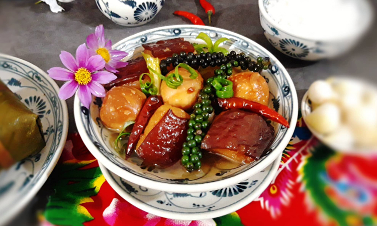 Tiêu xanh làm món gì?